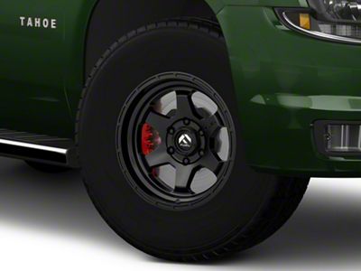 Fuel Wheels Shok Matte Black 6-Lug Wheel; 17x10; -18mm Offset (15-20 Tahoe)