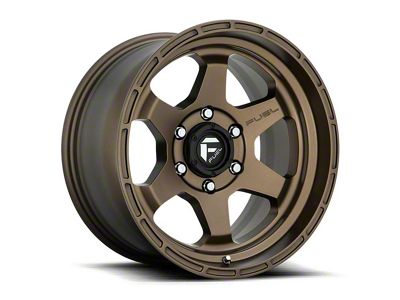 Fuel Wheels Shok Matte Bronze 6-Lug Wheel; 17x10; -18mm Offset (15-20 Tahoe)
