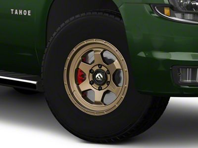 Fuel Wheels Shok Matte Bronze 6-Lug Wheel; 17x9; 20mm Offset (15-20 Tahoe)