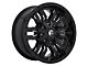 Fuel Wheels Sledge Gloss Black Milled 6-Lug Wheel; 20x10; -19mm Offset (15-20 Tahoe)