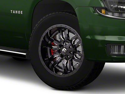 Fuel Wheels Sledge Gloss Black Milled 6-Lug Wheel; 20x10; -19mm Offset (15-20 Tahoe)