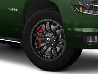 Fuel Wheels Sledge Matte Black 6-Lug Wheel; 20x9; 1mm Offset (15-20 Tahoe)