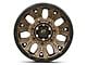 Fuel Wheels Traction Matte Bronze with Black Ring 6-Lug Wheel; 20x10; -18mm Offset (15-20 Tahoe)