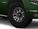 Fuel Wheels Traction Matte Gunmetal with Black Ring 6-Lug Wheel; 17x9; -12mm Offset (15-20 Tahoe)