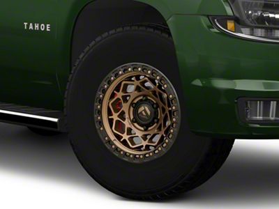 Fuel Wheels Unit Bronze with Matte Black Ring 6-Lug Wheel; 17x9; 1mm Offset (15-20 Tahoe)