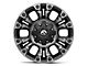 Fuel Wheels Vapor Matte Black Double Dark Tint 6-Lug Wheel; 18x9; 1mm Offset (15-20 Tahoe)