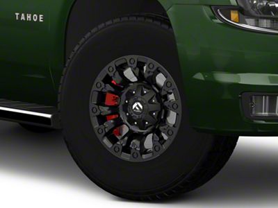 Fuel Wheels Vapor Matte Black 6-Lug Wheel; 17x10; -18mm Offset (15-20 Tahoe)