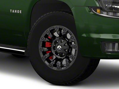 Fuel Wheels Vapor Matte Black 6-Lug Wheel; 18x9; 1mm Offset (15-20 Tahoe)