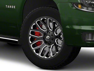 Fuel Wheels Warrior Gloss Black Milled 6-Lug Wheel; 20x9; 20mm Offset (15-20 Tahoe)