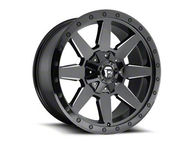 Fuel Wheels Wildcat Gloss Black Milled 6-Lug Wheel; 20x9; 1mm Offset (15-20 Tahoe)