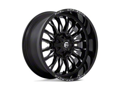 Fuel Wheels Arc Gloss Black Milled 6-Lug Wheel; 22x10; -18mm Offset (15-20 Yukon)