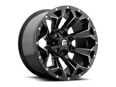 Fuel Wheels Assault Gloss Black Milled 6-Lug Wheel; 20x9; 19mm Offset (15-20 Yukon)