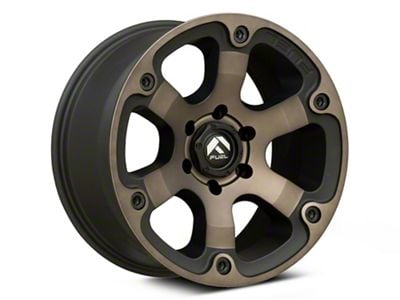 Fuel Wheels Beast Matte Black Double Dark Tint 6-Lug Wheel; 18x9; 19mm Offset (15-20 Yukon)