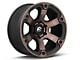 Fuel Wheels Beast Matte Black Machined with Dark Tint 6-Lug Wheel; 18x9; 1mm Offset (15-20 Yukon)