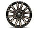 Fuel Wheels Blitz Matte Black Double Dark Tint 6-Lug Wheel; 18x9; 1mm Offset (15-20 Yukon)