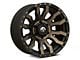 Fuel Wheels Blitz Matte Black with Dark Tint 6-Lug Wheel; 17x9; -12mm Offset (15-20 Yukon)