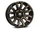 Fuel Wheels Blitz Matte Black with Dark Tint 6-Lug Wheel; 17x9; -12mm Offset (15-20 Yukon)