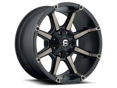 Fuel Wheels Coupler Matte Black with Double Dark Tint 6-Lug Wheel; 20x9; 20mm Offset (15-20 Yukon)