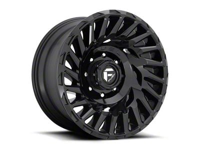 Fuel Wheels Cyclone Gloss Black 6-Lug Wheel; 20x10; -18mm Offset (15-20 Yukon)