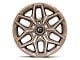 Fuel Wheels Flux Platinum Bronze 6-Lug Wheel; 18x9; 1mm Offset (15-20 Yukon)