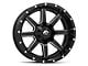 Fuel Wheels Maverick Gloss Black Milled 6-Lug Wheel; 17x9; 1mm Offset (15-20 Yukon)