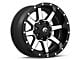 Fuel Wheels Maverick Matte Black Machined 6-Lug Wheel; 18x9; -12mm Offset (15-20 Yukon)