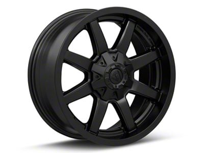 Fuel Wheels Maverick Satin Black 6-Lug Wheel; 17x9; 20mm Offset (15-20 Yukon)