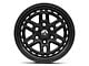 Fuel Wheels Nitro Matte Black 6-Lug Wheel; 17x9; -12mm Offset (15-20 Yukon)