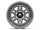 Fuel Wheels Nitro Matte Gunmetal 6-Lug Wheel; 17x9; -12mm Offset (15-20 Yukon)