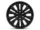 Fuel Wheels Rebar Blackout 6-Lug Wheel; 20x9; 1mm Offset (15-20 Yukon)