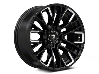 Fuel Wheels Rebar Gloss Black Milled 6-Lug Wheel; 20x10; -18mm Offset (15-20 Yukon)