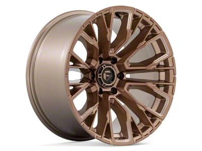 Fuel Wheels Rebar Platinum Bronze Milled 6-Lug Wheel; 20x9; 1mm Offset (15-20 Yukon)