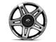 Fuel Wheels SFJ Matte Gunmetal 6-Lug Wheel; 20x12; -44mm Offset (15-20 Yukon)