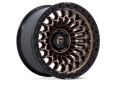 Fuel Wheels Sinister Matte Bronze with Matte Black Lip 6-Lug Wheel; 20x9; 1mm Offset (15-20 Yukon)