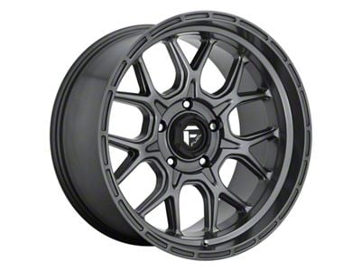 Fuel Wheels Tech Matte Gunmetal 6-Lug Wheel; 17x9; 1mm Offset (15-20 Yukon)