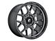 Fuel Wheels Tech Matte Gunmetal 6-Lug Wheel; 17x9; 1mm Offset (15-20 Yukon)