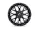 Fuel Wheels Titan Gloss Black Milled 6-Lug Wheel; 20x9; 20mm Offset (15-20 Yukon)