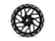 Fuel Wheels Triton Gloss Black Milled 6-Lug Wheel; 20x10; -19mm Offset (15-20 Yukon)