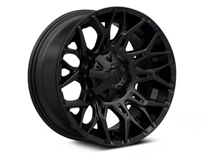 Fuel Wheels Twitch Gloss Black 6-Lug Wheel; 20x9; 1mm Offset (15-20 Yukon)