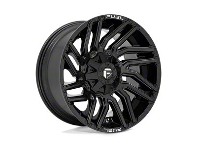 Fuel Wheels Typhoon Gloss Black 6-Lug Wheel; 20x10; -18mm Offset (15-20 Yukon)