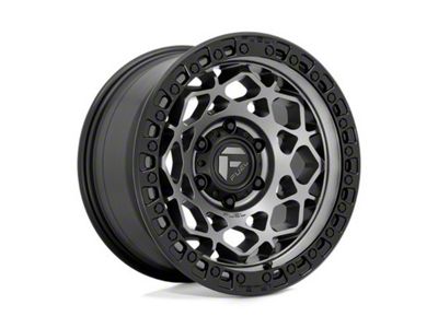 Fuel Wheels Unit Gunmetal with Matte Black Ring 6-Lug Wheel; 17x9; -12mm Offset (15-20 Yukon)