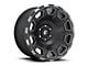 Fuel Wheels Vengeance Matte Black Double Dark Tint 6-Lug Wheel; 17x9; -12mm Offset (15-20 Yukon)