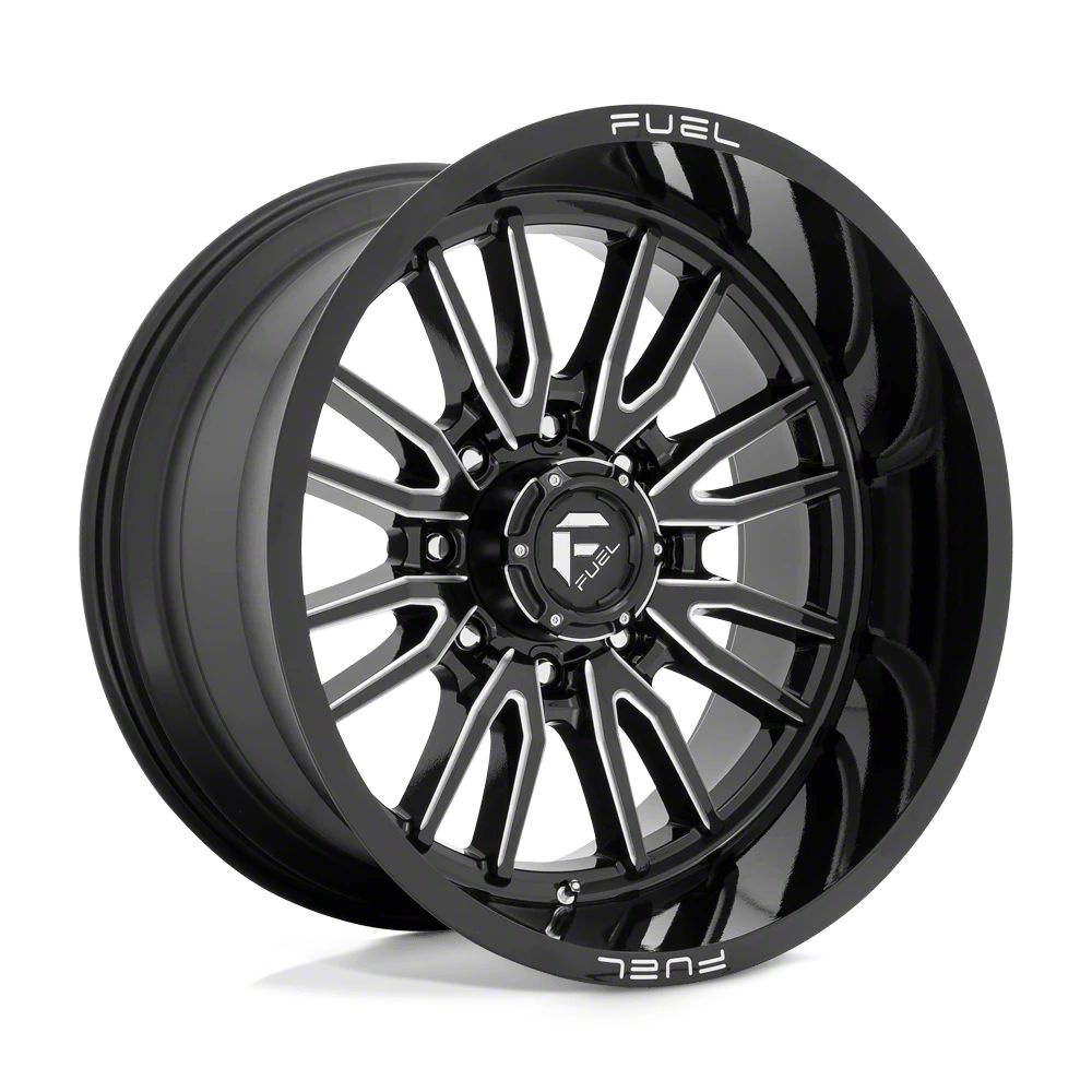 Fuel Wheels F-250 Super Duty Clash Gloss Black Milled 8-lug Wheel 