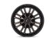 Fuel Wheels Clash Matte Black Double Dark Tint 8-Lug Wheel; 20x9; 20mm Offset (17-22 F-250 Super Duty)