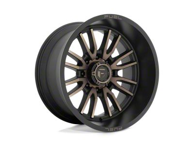 Fuel Wheels Clash Matte Black Double Dark Tint 8-Lug Wheel; 22x12; -44mm Offset (17-22 F-250 Super Duty)