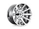 Fuel Wheels Contra Chrome 8-Lug Wheel; 22x12; -44mm Offset (17-22 F-250 Super Duty)