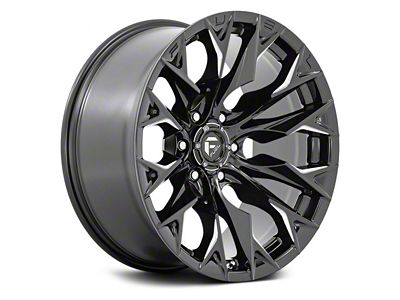 Fuel Wheels Flame Gloss Black Milled 8-Lug Wheel; 20x9; 20mm Offset (17-22 F-250 Super Duty)