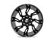 Fuel Wheels Lockdown Gloss Black Milled 8-Lug Wheel; 22x10; -18mm Offset (17-22 F-250 Super Duty)