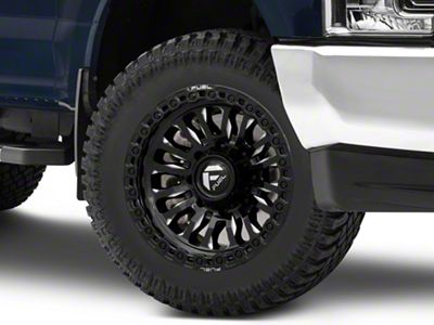 Fuel Wheels Rincon Gloss Black Milled 8-Lug Wheel; 20x9; 1mm Offset (17-22 F-250 Super Duty)