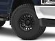 Fuel Wheels Rincon Matte Black with Gloss Black Lip 8-Lug Wheel; 17x9; 1mm Offset (17-22 F-250 Super Duty)